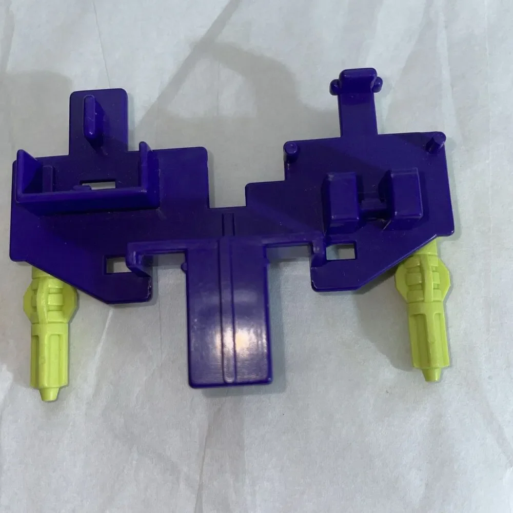 Vintage 1985 G1 Transformers Constructicon Devastator Purple Accessories Lot EUC